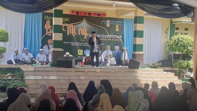Gelar Isra Mi’raj Nabi Besar Muhammad SAW, Kades Pondok Udik Ajak Warga Bersatu Pasca Pemilu 2024