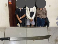 Gagalkan Aksi Tawuran di Pakansari, Polsek Cibinong Amankan 3 Remaja dan Sajam jenis Pedang