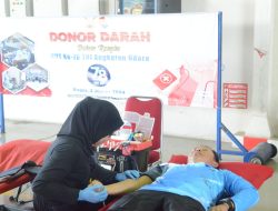 Asmawa Tosepu Donorkan Darahnya di HUT ke-62 Skadron 6 Lanud Atang Sendjaja