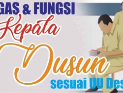 Sesuai UU Desa dan Kemendagri, Berikut Tugas Pokok Kadus, Ketua RW dan RT