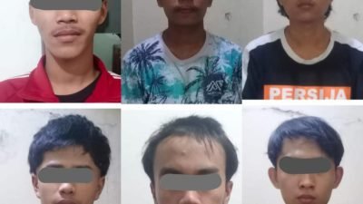 Polsek Rancabungur Bersama Resmob Polres Bogor Amankan 6 Pelaku Tawuran di Gang Senyum