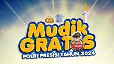 Ada Mudik Gratis Polri Presisi 2024, Ini Cara Daftar dan Lokasinya