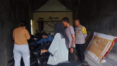 Demi Kenyamanan Pemudik, Polsek Tamansari Menerima Penitipan Motor