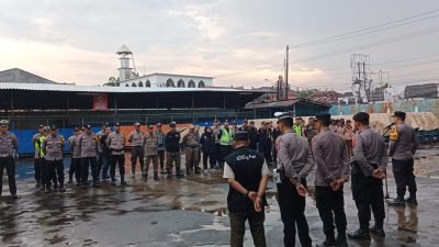 Amankan Malam Takbiran, Petugas Gabungan Polsek Gunung Putri Disiagakan