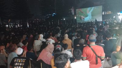 Ribuan Penonton Ikuti Nobar Semifinal Piala Asia 2024 Katar Cicadas