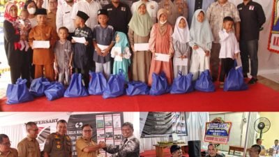 HUT Ke-7, Media BogorUpdate.com Adakan Syukuran dan Santunan Anak Yatim