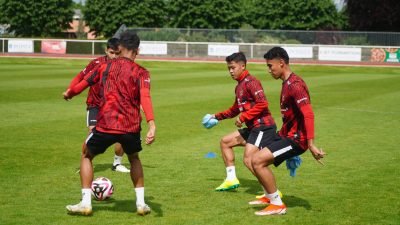 Tatap Olimpiade Paris 2024, Skuad Timnas Indonesia U-23 Jalani Latihan Perdana di Paris