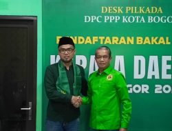 Eka Maulana Daftar Bacawalkot Bogor ke PPP, Sebut Partai Legendaris