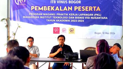 Bangun Jembatan antara Pendidikan dan Dunia Kerja, ITB Vinus Bogor Adakan Program Magang di Perusahaan