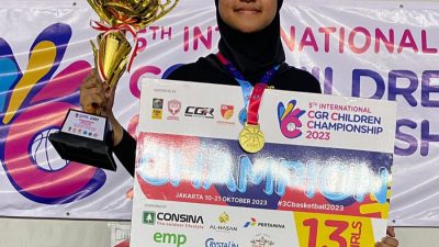 Shakila Nindita Putri, Hobi Basket Hingga Raih Prestasi Gemilang di Level Internasional