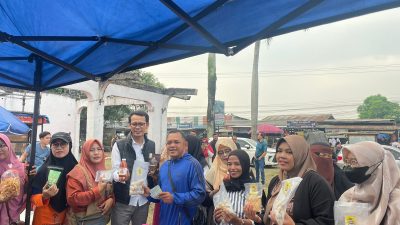 Cabup Bogor Ade Wardhana Semakin Mesra dengan UMKM, Sambangi Relokasi Pedagang Ciseeng