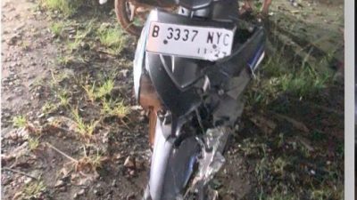 Laka Lantas di Parung Panjang Kembali Terjadi, Tronton Tabrak Motor, Korban Luka Berat