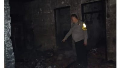 Diduga Korsleting Listrik, Rumah Warga Rumpin Hangus Dilalap Api 