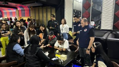 Polresta Bogor Kota Razia Narkoba di Sejumlah THM