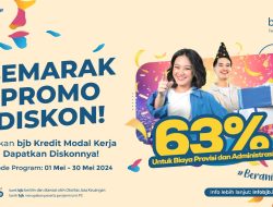 Sambut HUT ke-63, bank bjb Hadirkan Program Semarak Promo Diskon 63%