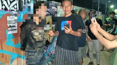 Apes! Lagi Ambil Paket Sabu, Pemuda di Cileungsi Ini Diciduk Warga