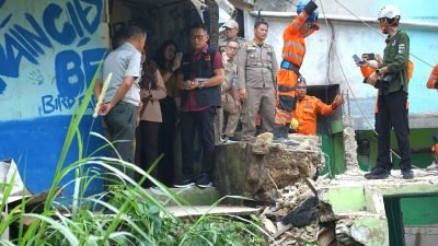 Pj Wali Kota Bogor Sidak ke Lokasi Longsor di Bondongan dan Sukaresmi, Ini yang Dilakukan