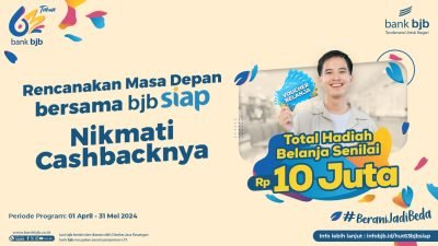 Ikut Program DPLK bank bjb Bisa Dapat Cashback Voucher Belanja