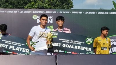 M Azwa Rayagung Penjaga Gawang Prahara FC jadi Kiper Terbaik Liga Top Skor 2024