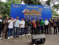 PWI Kota Bogor Gelar Public Hearing Hadirkan Para Bacawalkot, Ruang untuk Paparkan Visi Misi