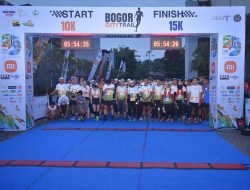 Meriahkan HJB Ke-542, Ratusan Warga Antusias Ikuti Bogor City Trail 2024