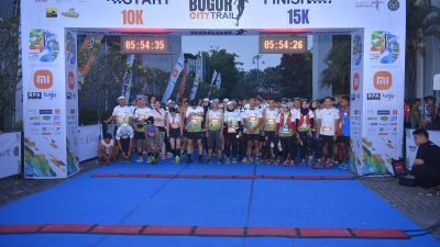 Meriahkan HJB Ke-542, Ratusan Warga Antusias Ikuti Bogor City Trail 2024