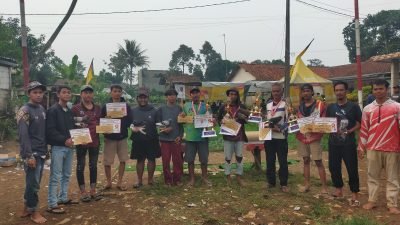 Meriahkan Anniversary Ke-6 Saborat, 250 Peserta Ikuti Lomba Merpati Kolong Meja  