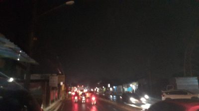 PJU di Jalan Raya Parung-Kemang Banyak yang Mati, PSK Nyaman Mangkal