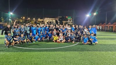 KNPI Kabupaten Bogor Juara Usai Unggul atas HIPMI, JJB dan PP di Friendly Match Fun Mini Soccer
