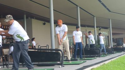 Jalin Sinergitas dengan Wartawan, Pranajaya Prestasi Gelar Event Driving Golf di Highland Sentul