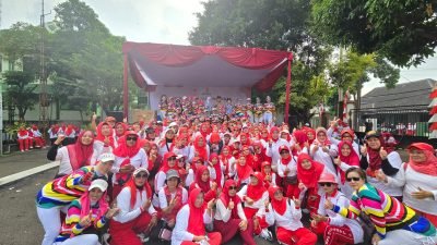 Camat Cibinong Apresiasi Gebyar Senam Jantung Sehat