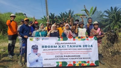 Pemdes Pabuaran Kemang Laksanakan Kegiatan BBGRM, Ini Tujuannya