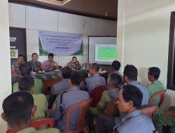 Linmas Desa Pabuaran Kemang Dilatih Pengamanan 