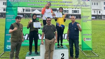 Keren, Tim Atletik Kabupaten Bogor Sabet 14 Medali Emas di Kejurda Jabar 2024
