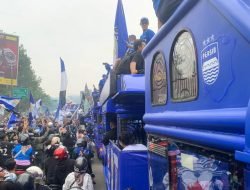 Rayakan Juara Liga, Kota Bandung Membiru Sambut Kedatangan Pangeran Biru