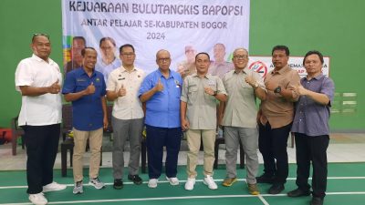Event Bapopsi Cup 2024 Diikuti Ratusan Pebulutangkis Pelajar