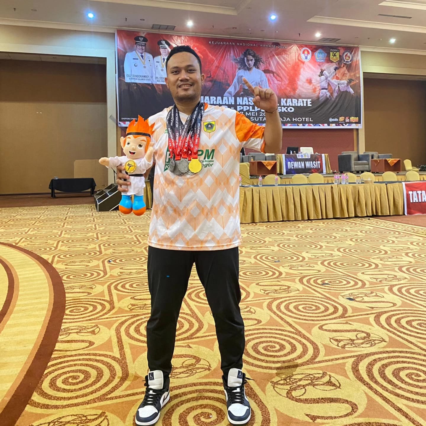 Muhammad Taufan Sahara Putra selaku Sekum Forki Kabupaten Bogor dan CEO Liandra Project. IST