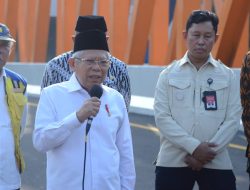 Asmawa Tosepu Dampingi Wapres Resmikan Tol Cimanggis-Cibitung