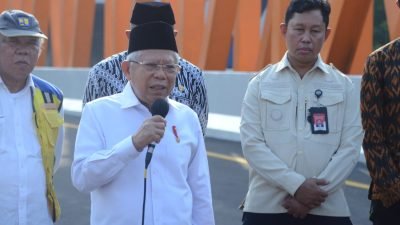 Asmawa Tosepu Dampingi Wapres Resmikan Tol Cimanggis-Cibitung