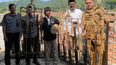 Ade Wardhana Bawa Kemenkumham Daftarkan HAKI Angklung Gubrak Asal Kabupaten Bogor