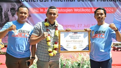 Relawan Genjet Deklarasi Dukung Jenal Mutaqin di Pilwalkot Bogor