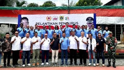 Out Of The Box, Pelantikan Pengurus PBVSI Kabupaten Bogor Periode 2023 -2027 Dilakukan di Outdoor