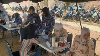Peringati Hari Bakti Ke-77, Angkatan Udara Lanud ATS Gelar Pengobatan Massal dan Bazar Murah