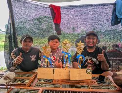 Pada Event 4 Juta Lapak Babakan Setu, Team Saborat KG Sabet 3 Piala Merpati Kolong