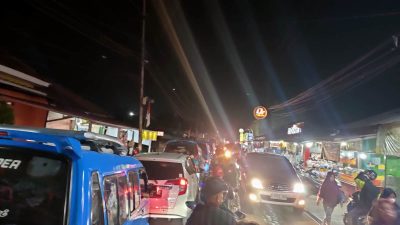 Arus Lalin di Ciampea Bogor Macet Pasca Kebakaran Pasar