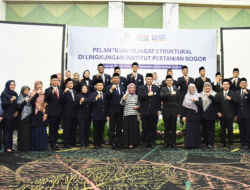 Rektor IPB University Lantik 28 Pejabat Struktural, Sampaikan Pesan Ini