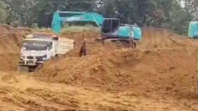 Galian C Belum Berizin di Sukamakmur Tetap Berjalan Meski Sudah Didemo Emak-emak, Berpotensi Rusak Lingkungan!