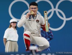 Pecahkan Rekor Olimpiade, Rizki Julansyah Sabet Emas Kedua Kontingen Merah Putih
