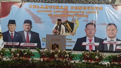 Lantik Relawan Arus, Rudy Susmanto: Saya Ucapkan Terimakasih atas Dukungannya