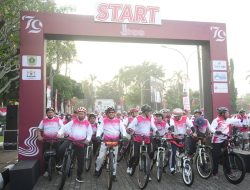 ISSI Kabupaten Bogor Turut Sukseskan Gelar Fun Bike Semarak Kemerdekaan 2024